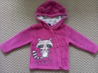 Bluza Lupilu 86/92 ciepła lisek aplikacja futerko