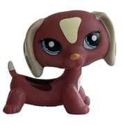 LPS LITTLEST PET SHOP FIGURKA KOLEKCJONERSKA PIES JAMNIK DASCHUND POPULARNY