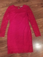 Sukienka dziewczęca 146/152 czerwona