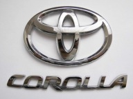TOYOTA COROLLA E21 KOMBI EMBLEMAT ZNACZEK NAPIS LOGO KLAPY TYŁ KOMPLET