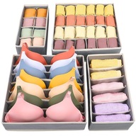 4x ORGANIZER NA BIELIZNĘ SKARPETKI UBRANIA DO SZUFLADY SZAFY ZESTAW