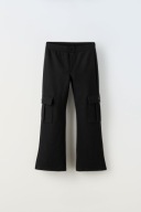ZARA SPODNIE CARGO O KROJU FLARE DLA DZIEWCZYNKI 158/164