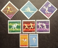 POLSKA Fi 1366 - 1373 ** - czysty - SPORT - OLIMPIADA W TOKIO 1964
