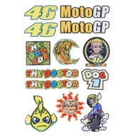 NAKLEJKI NA MOTOR MOTOCYKL ROWER MOTOGP ROSSI 46