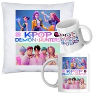 ZESTAW URODZINY Kubek + Poduszka HUNTRIX K-POP