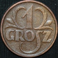 1 grosz 1933 - piękny egzemplarz