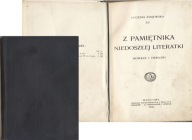 Z pamiętnika niedoszłej literatki 1910 Eugenia Żmijewska nowele i obrazki