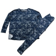 PIŻAMA DAMSKA DŁUGI RĘKAW -DŁUGIE SPODNIE ŚWIĄTECZNA ROZM.S__NEW LOOK