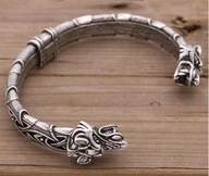 Bransoletka Smok S Splot Viking punk moto rock