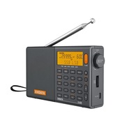 Oryginalne XHDATA D-808 Przenośne Radio Cyfrowe FM Stereo/KW/MW/LW SSB RDS