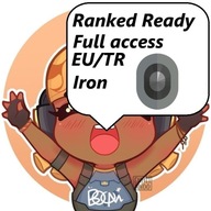 KONTO VALORANT SMURF ŻELAZO IRON EU/TR | FULL ACCESS | RANKED READY