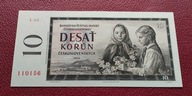 10 KORON CZECHOSŁOWACJA 1960 ser.L68 st.UNC