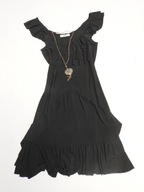 804_ SUKIENKA BOHO/FALBANY// 40/42