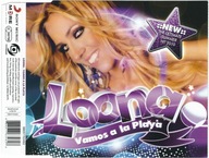Single CD Loona - Vamos A La Playa (2010) (Sony Music)