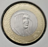 *ARABIA SAUDYJSKA [1323 E]*1 Rial 2016 Królestwo Arabii Saudyjskiej
