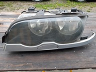 LAMPA LEWY PRZÓD PRZEDNIA BMW E46 COUPE PRZEDLIFT + SPRYSKIWACZ POMPKA