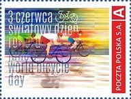 Mój znaczek Dzień Roweru 2025 Limitowana edycja wydane przez PP