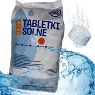 PREMIUM TABLETKI SOLNE SÓL DO ZMIĘKCZACZY WODY UZDATNIANIA 25 KG XXL