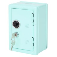 Mini sejf skarbonka na klucz kompaktowy bezpieczny stylowy