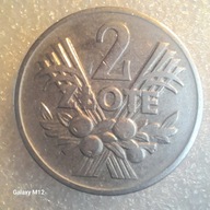 2 zł. jagody rok 1960 rok ładna moneta, MAŁA SKRĘTKA.