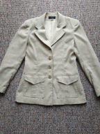 Żakiet damski w kolorze piaskowym franc.f. NAF NAF