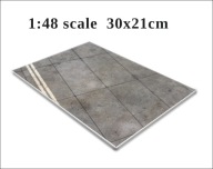 Podstawka "Płyta lotniska 53" skala 1:48 roz.A4 druk PCV 3mm