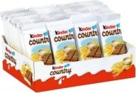 Baton Kinder Country z nadzieniem mlecznym i zbożami 23,5 g 40 SZT KARTON