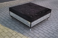 Pufa otwierana Glamour z lustrami