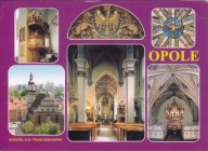 OPOLE - KOŚCIÓŁ FRANCISZKANÓW - AMBONA - KAPLICA PIASTOWSKA - ŚW. ANNY