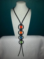 Piękny długi wisior wisiorek naszyjnik damski