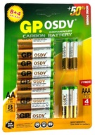 Bateria alkaliczna AA + AAA 12 szt.