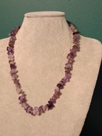 Naszyjnik z ametystu