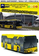 AUTOBUS SOLARIS URBINO 12 IV GZM PKM Gliwice SKALA 1:87 ModelUNIT