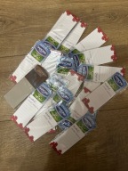 Magnesy z notatnikiem na lodówkę z logo Danone 20sztuk