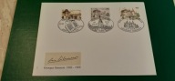 Georges Simenon, Francja 3047, Belgia 2635, Szwajcaria 1529 na FDC-1994 rok