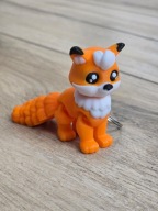 Ruchomy Lisek - Brelok 3d - Druk3d fidget Keychain mixGadzet