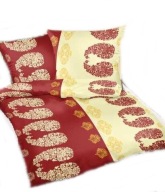 Pościel kora lux 180x200 + 2x70x80 guzik K 176-1 b-x