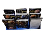 Pionowy organizer na karty 9 komorowy / akcesoria do gier planszowych