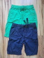 krótkie spodenki h&m 2 szt 122 cm