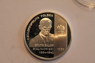 10 złotych z 2002 r- Polscy podróżnicy i badacze - Bronisław Malinowski