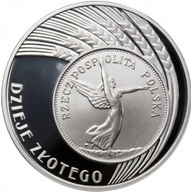 10 zł - DZIEJE ZŁOTEGO NIKE - 2007 rok + folder