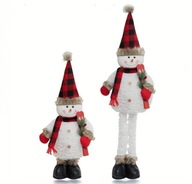 Bałwan XL 95cm teleskopowe nogi dekoracja ozdoba figurka świąteczna