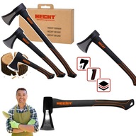 SIEKIERA ROZŁUPUJĄCA DO ŁUPANIA TOPOREK Z KLINEM UNIWERSALNA ZESTAW 3SZT