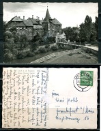 K12976) Niemcy: Lauf a.d. Pegnitz, Kaiser-Wenzel-Schloss, gel. 1956