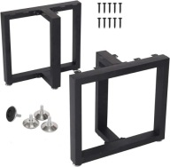 Metalowe nogi stolika kawowego Biurka 40x45cm Czarny Mat