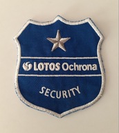 emblemat - naszywka ochrona Lotos - security