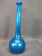 Stary wazon szklany - ręcznie formowany, napowietrzany antico