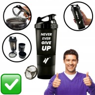 SZCZELNY SHAKER NA SIŁOWNIE POJEMNIK NA BIAŁKO IRONFLEX SZEJKER 500ML