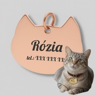 Identyfikator adresówka Grawer kot lokalizator imiennik