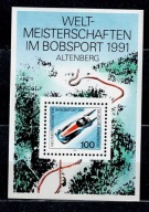 NIEMCY - Mi: blok 23 z 1991 r (sport)